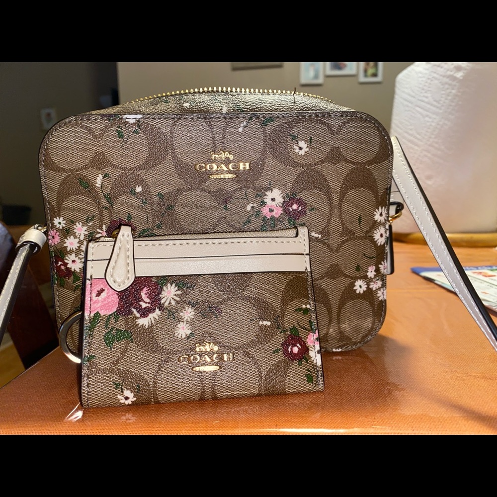 Coach mini camera bag